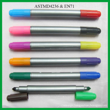 Dual tips water color based art marker for children painting